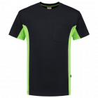 102002/TT2000 Tricorp T-shirt bicolor borstzak