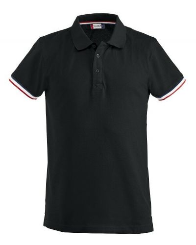 28237 Clique Newton 3-kleuren heren polo