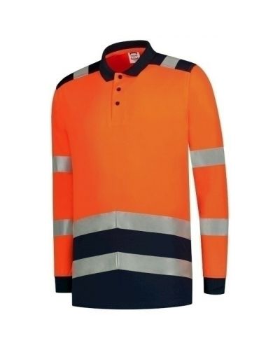 203008 Tricorp Poloshirt High Vis Bicolor Lange Mouw