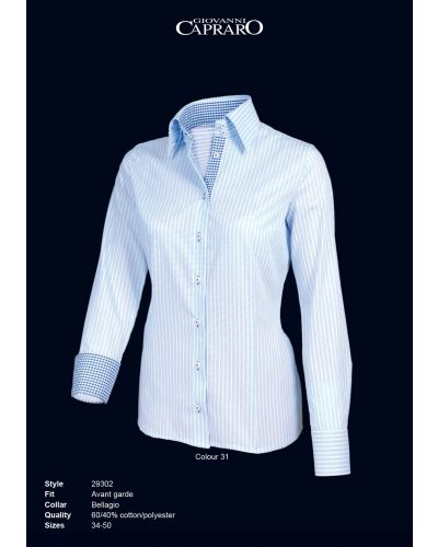 29302-0 Giovanni Capraro Damesblouse Avant Garde Fit Bellagio