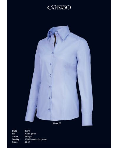 29315-0 Giovanni Capraro Damesblouse Avant Garde Fit Bellagio
