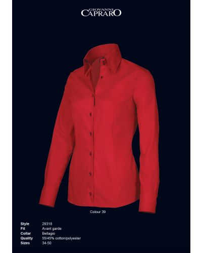 29318-0 Giovanni Capraro Damesblouse Avant Garde Fit Bellagio