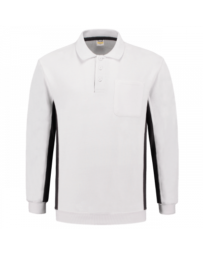302001/TS2000 Tricorp Polosweater bicolor borstzak
