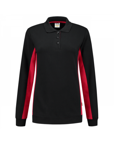 302002 Tricorp Polosweater bicolor dames