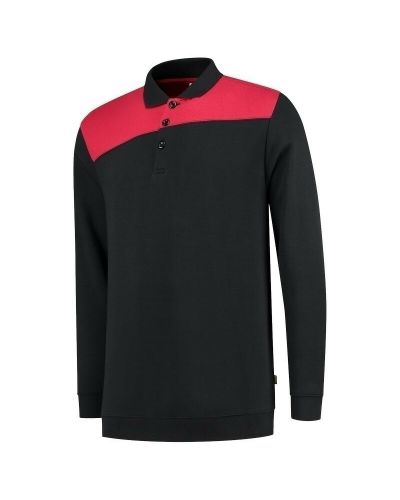 302004 Tricorp Polosweater bicolor naden