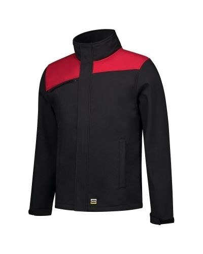 402021 Tricorp Softshell Jas bicolor naden
