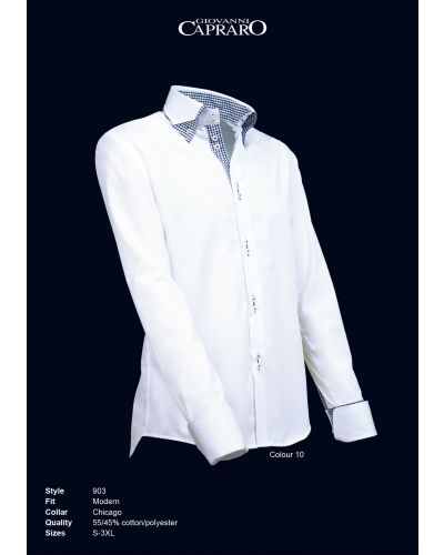 903 Giovanni Capraro Herenoverhemd Modern Fit Chicago