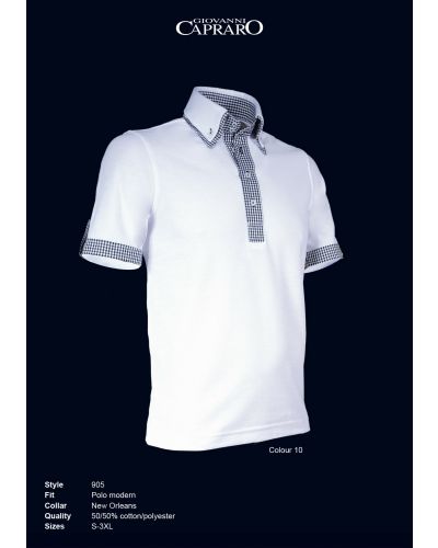 905 Giovanni Capraro Herenpolo Modern Fit New Orleans