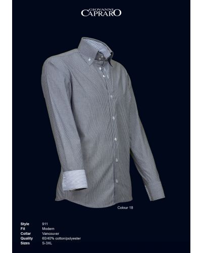 911 Giovanni Capraro Herenoverhemd Modern Fit Vancouver