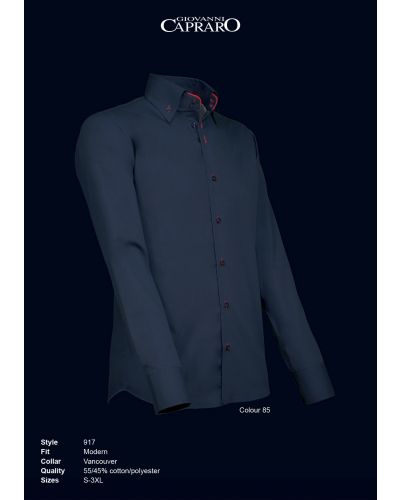 917 Giovanni Capraro Herenoverhemd Modern Fit Vancouver