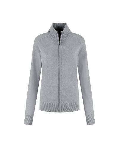 Santino Zip Cardigan Plano Ladies