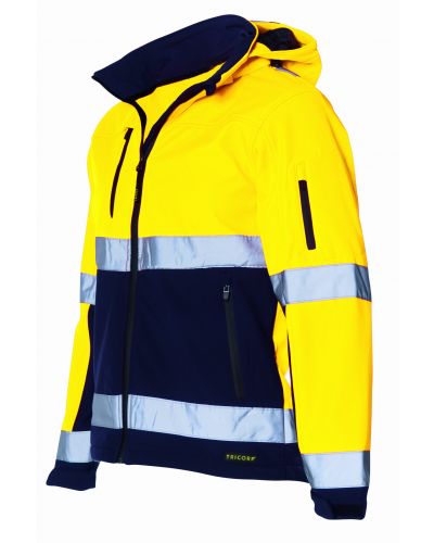 403007/TSE3001 Tricorp Softshell EN ISO 20471 Bicolor
